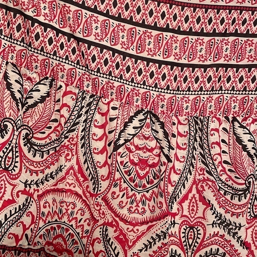CHAPS BOHO RUFFLE SKIRT SIZE 14P - Picture 2 of 7